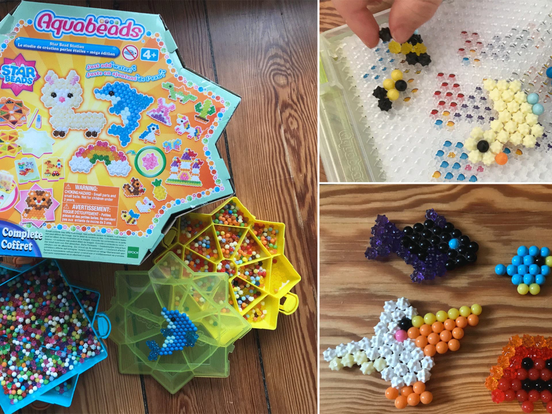 Die Bastelperlen von Aquabeads wurden von unserer Autorin und ihren Kindern ausgiebig getestet.