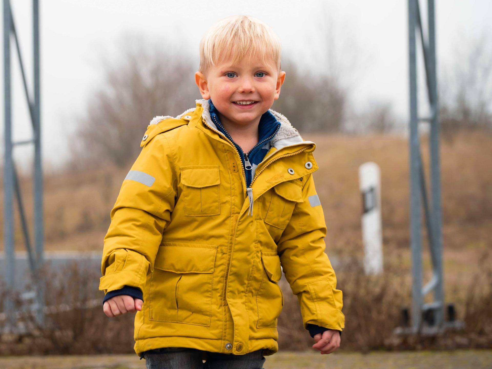 Für unser Fotoshooting kehrte der kleine Leo mit seinen Eltern zu seinem Geburtsort zurück.