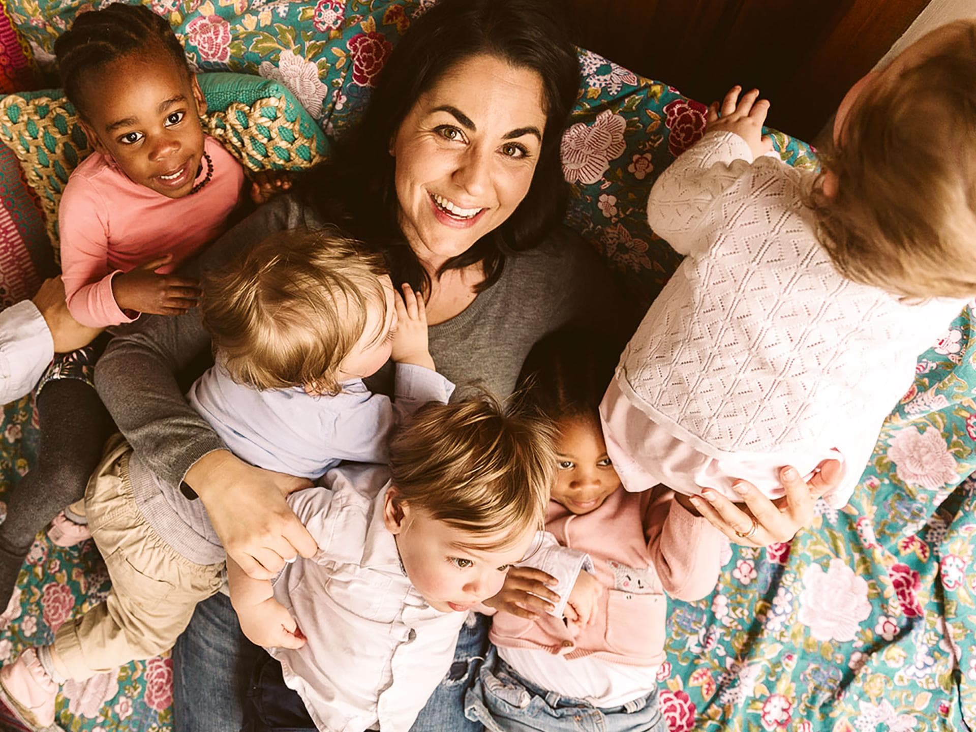 Mutter mit 5 Kindern unter 2.