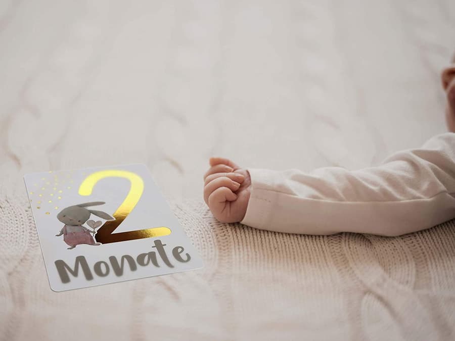 12 Meilensteinkarten für erinnerungswürdige Momente