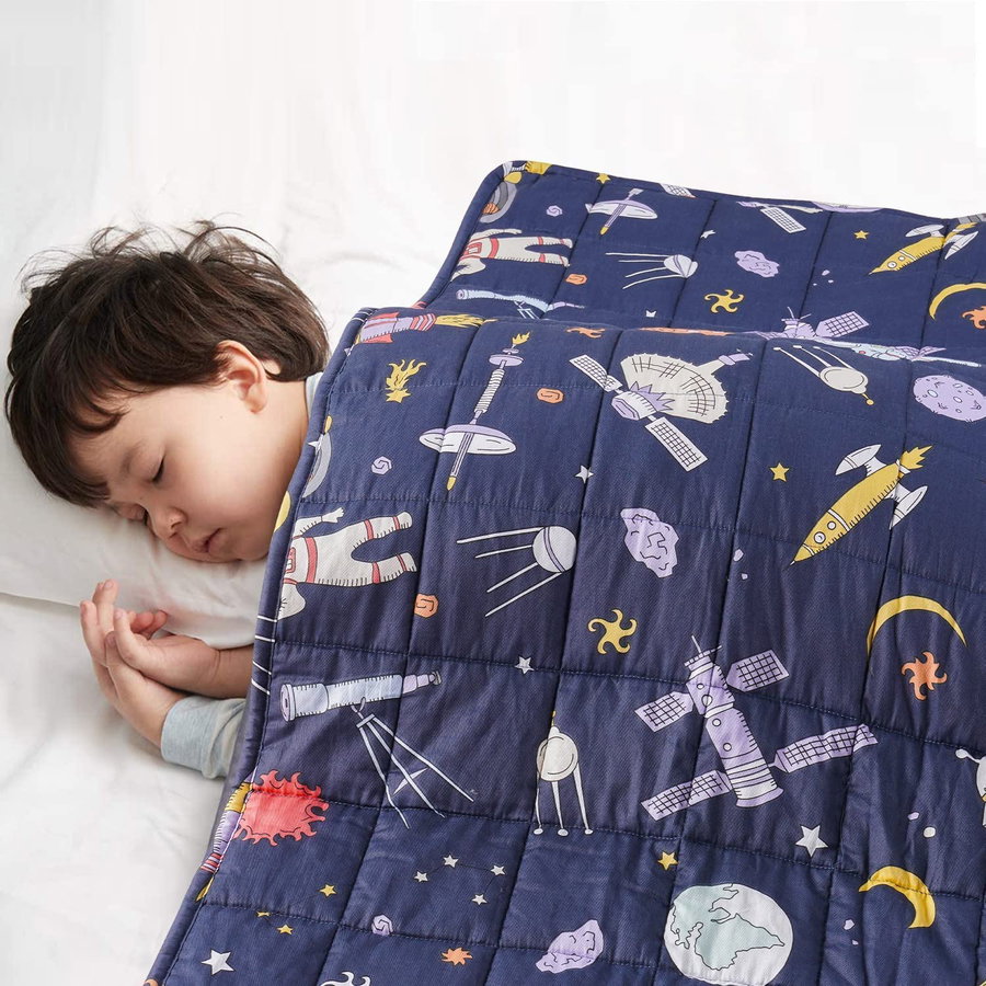 Sensory Owl Gewichtsdecke Therapiedecke Für Kinder Set Mit Bezug
