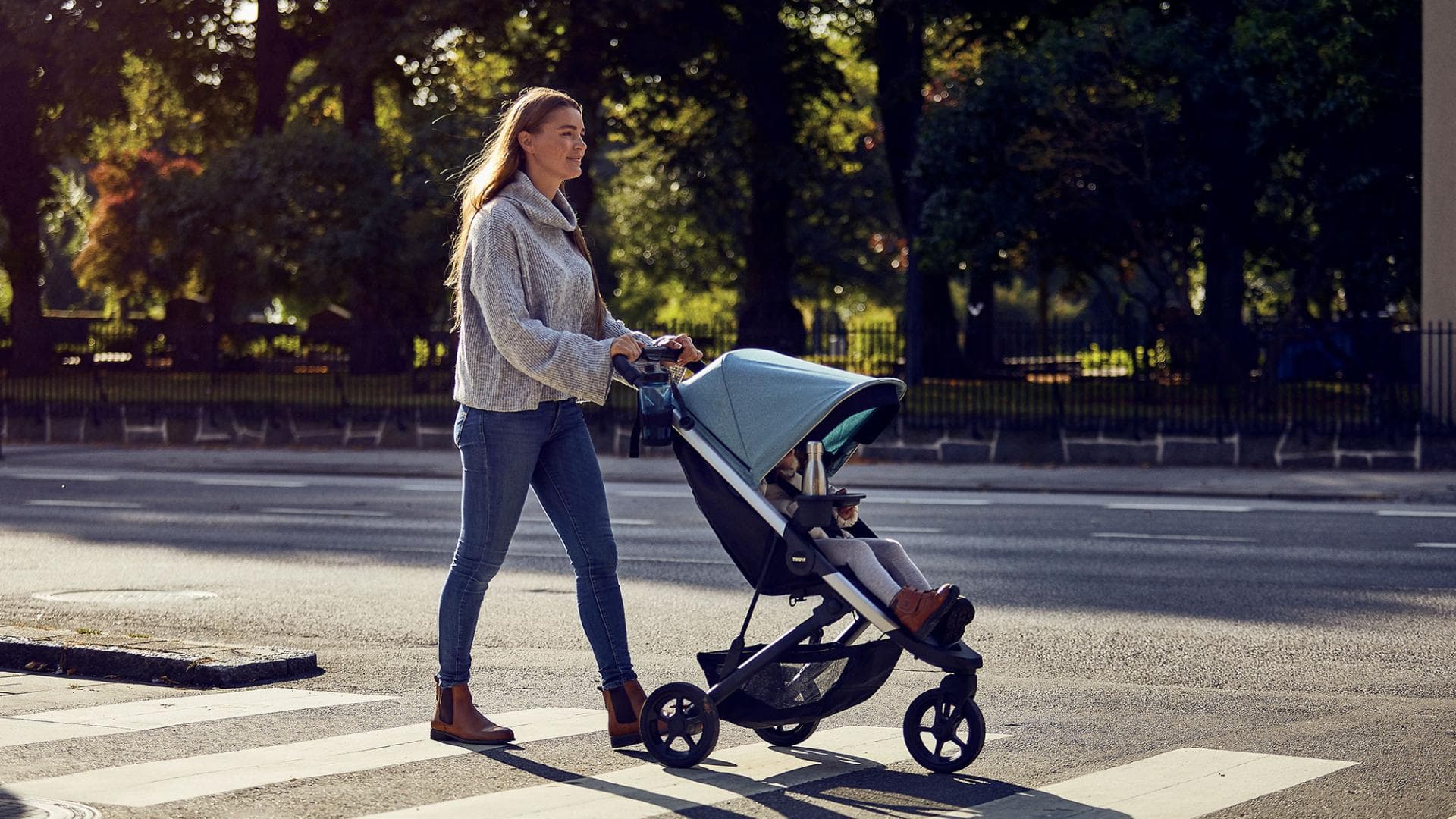 Der optimale Urlaubsbegleiter: Kinderwagen mit 3 Rädern