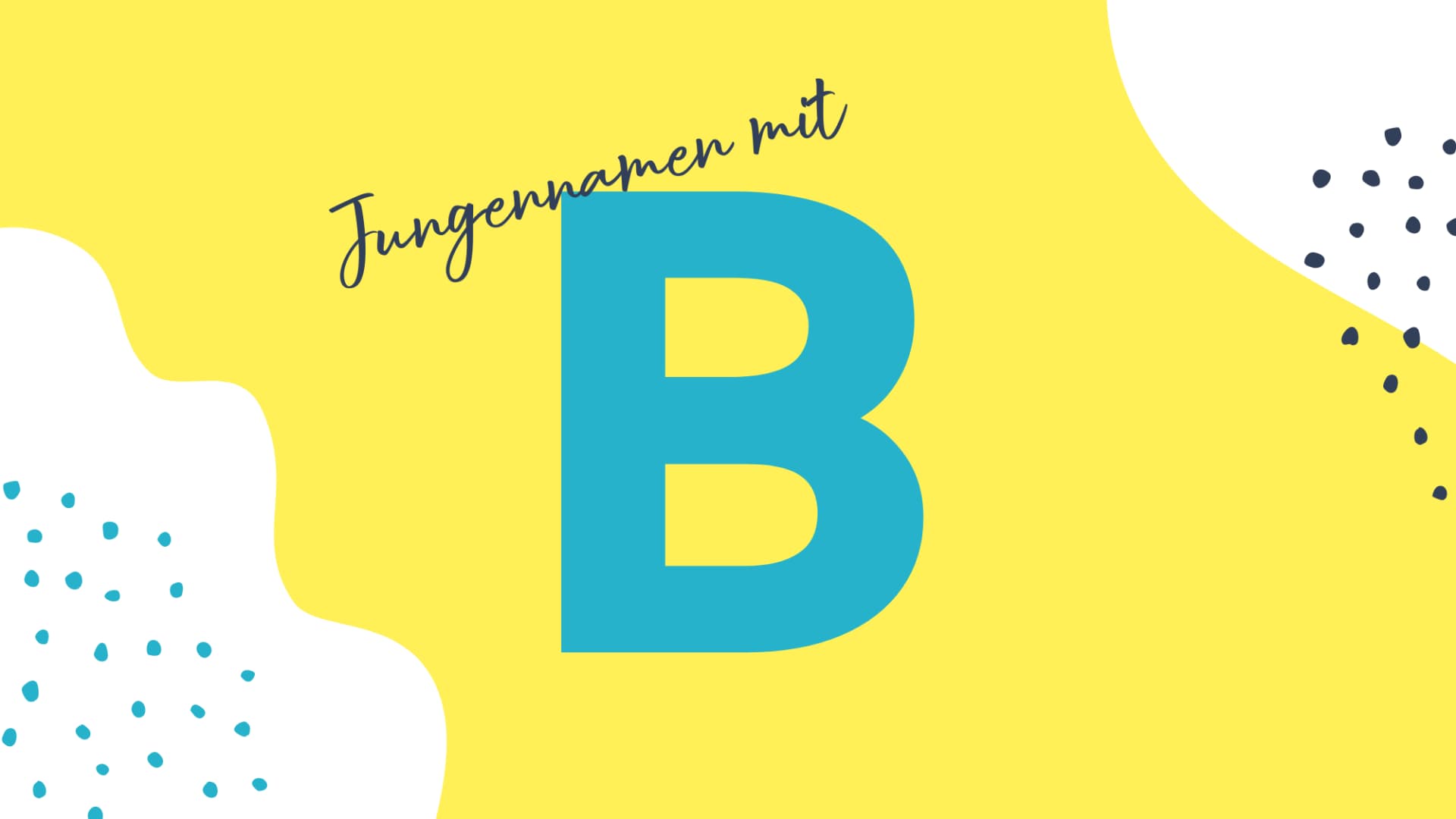 Jungennamen mit B